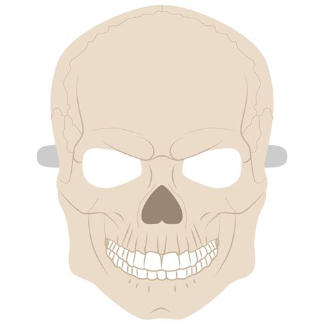 Skull Mask Template Free Printable Papercraft Templates