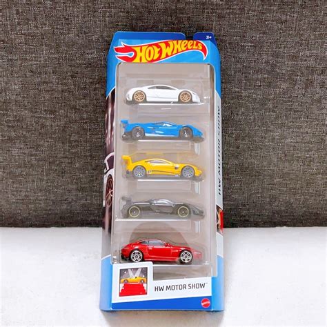 HOT WHEELS 風火輪 Pack 五車組 HW MOTOR SHOW 蝦皮購物
