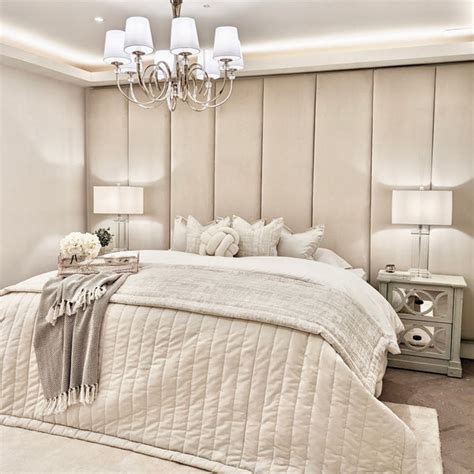 luxury headboard panels  stylish bedrooms rowen homes
