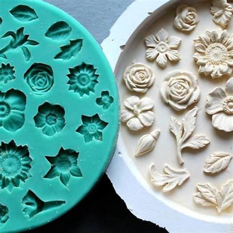 Fondant Flower Mold Etsy