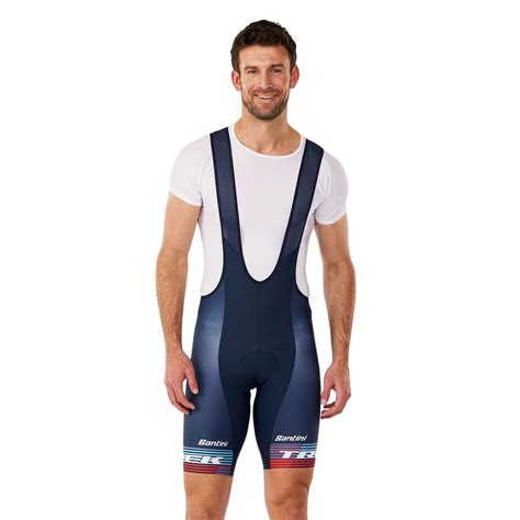 Santini Trek Factory Racing Mens Team Replica Bib Shorts Sigma Sports