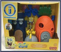 Bikini Bottom Playset Spongebob Squarepants Imaginext Fisher Price Action Figure