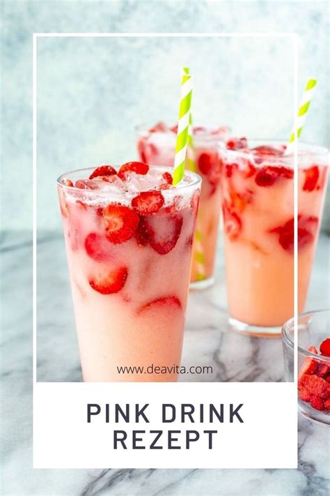 Pink Drink Rezept So Einfach Wird Das Trend Getr Nk Zubereitet Pink