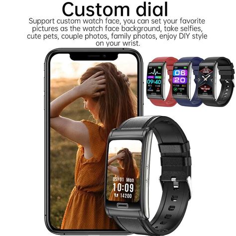 E Smart Watch Ecg Blood Sugar Non Invasive Blood Glucose Heart Rate