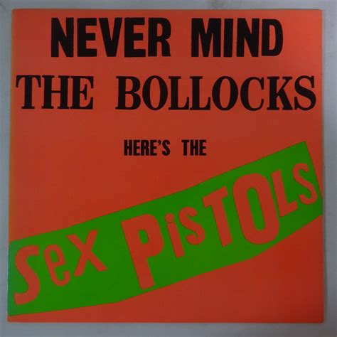 10015356 US盤 Sex Pistols Never Mind The Bollocks Here s The Sex