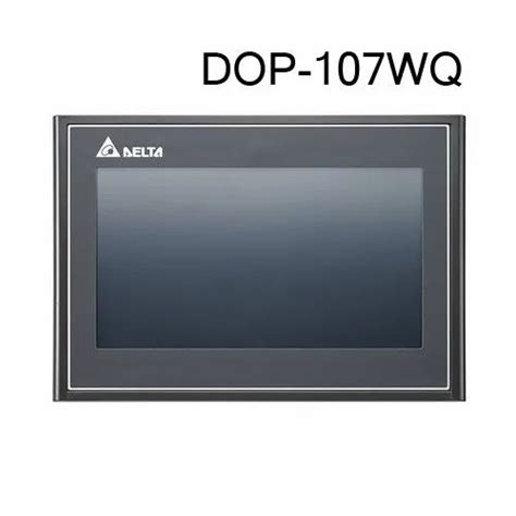 Delta 7 Inch DOP 107Wv HMI Touch Panel Model Name Number DOP 107WQ At