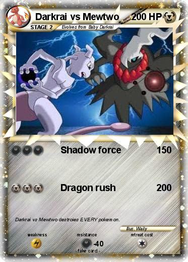 Darkrai Vs Mewtwo