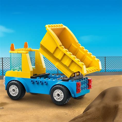 LEGO 60391 City Construction Trucks and Wrecking Ball Crane Building ...