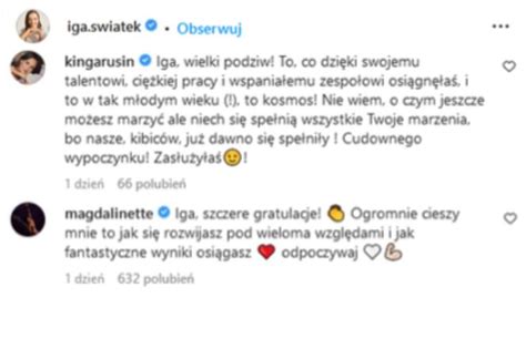 Iga Wi Tek Pozuje W Bikini Fani Zachwyceni Tenisistk Eska Pl