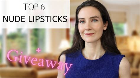 Swatching My TOP NUDE Lipsticks Giveaway CLOSED YouTube