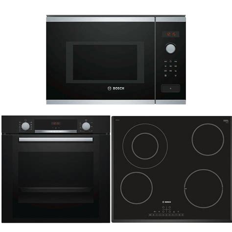 Bosch HBA334YBO + PKF651FP1E + BEL620MB3 Εντοιχιζόμενο Σετ Οικιακών ...