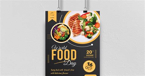 World Food Day Poster Template by VictorThemesNX on Envato Elements