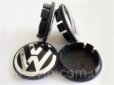 Колпачки на Литые Диски / Колпачок - Заглушка Диска VW 57/65мм (к-т 4шт ...