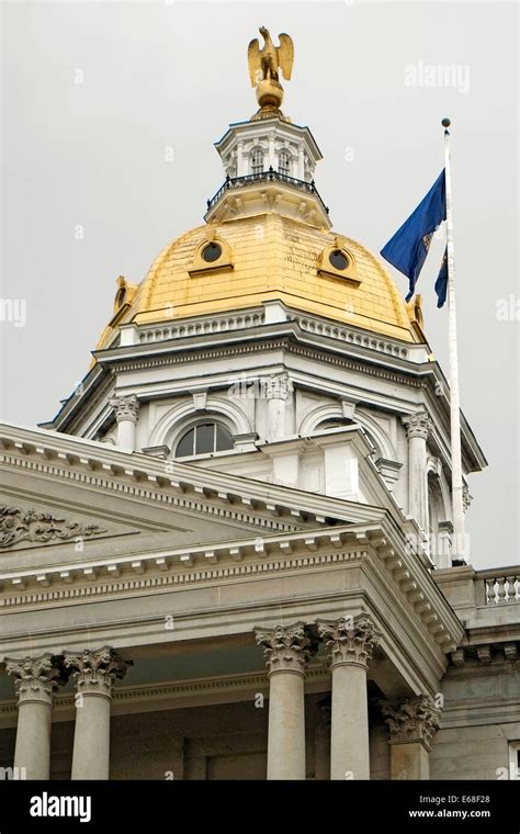 State Capitol Building Statehouse Concord New Hampshire NH Capital Stock Photo - Alamy