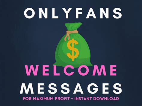 OnlyFans Welcome Message Examples: Engaging Subscribers