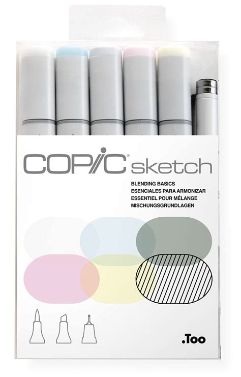 Copic Sketch Set "Blending Basic", 6 Stk. | COPIC (english)