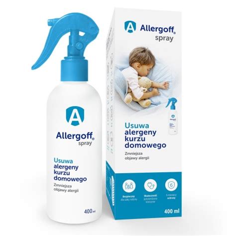Allergoff Spray neutralizator alergenów (400 ml) - cena, sklep, gdzie ...