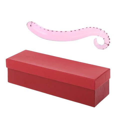 Sex Shop Anal Toys Glass Dildo Crystal Masturbator Glass Pleasure Wand S Shaped G Spot