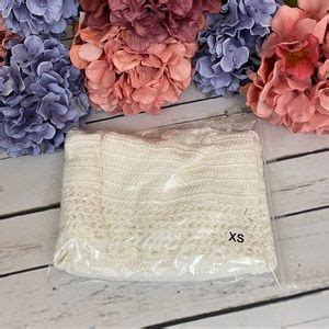 Swim Sexy White High Waist Crochet Bikini With Corset Top Poshmark