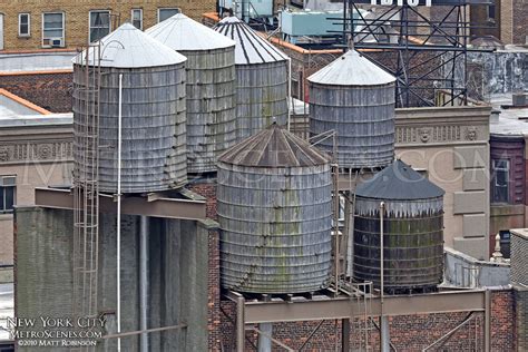 New York City water towers - MetroScenes.com - New York City - June ...