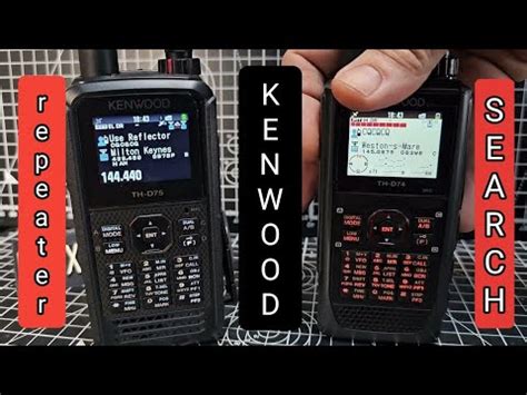 Kenwood D D Search Nearby Repeaters Analogue Digital Youtube