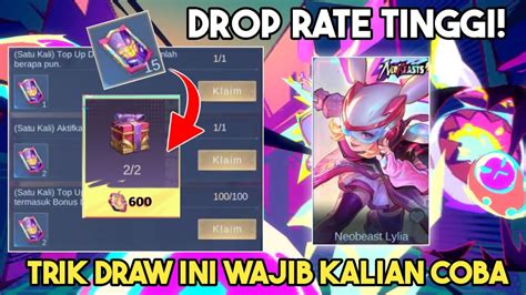 DROP RATE TINGGI TRIK DRAW EVENT NEO BEAST FASE 1 DENGAN TOKEN GRATIS