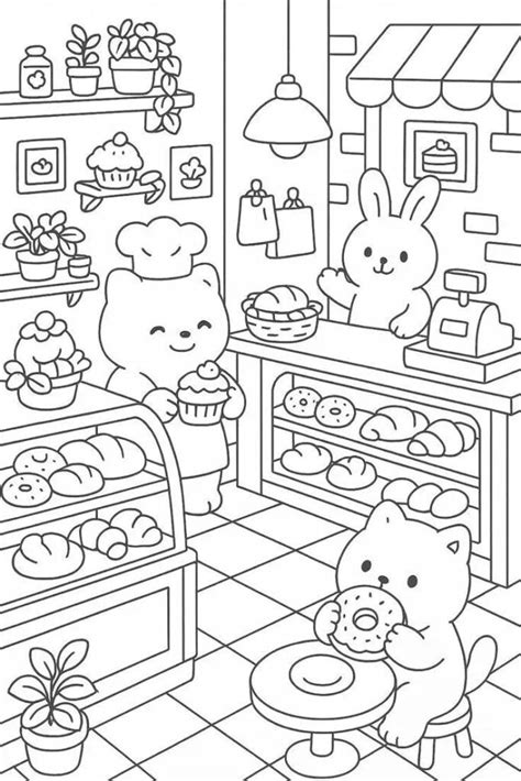 Desenhos Fofos Para Colorir Pequenos - Desenhos Fofos para Colorir: +20 Páginas Mágicas para Pequenos Artistas!