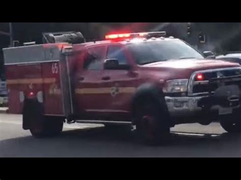 LACoFD Patrol 65 Responding YouTube