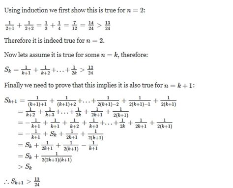 25 Using The Principle Of Mathematical Induction To Prove That Frac