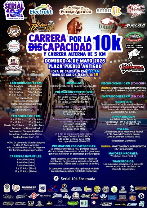 Carrera Por La Discapacidad 10k, Plaza Pueblo Antiguo (Bar - Cantina