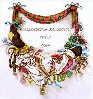 The Gallery Of Fashion Vol By Nikolaus Von Heideloff London