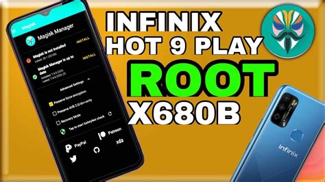 Infinix Hot Play X B V Root Magisk Install Urdu Guide Free Files Youtube