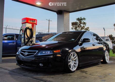 2006 Acura TSX With 18x9 5 22 ESR Sr08 And 225 40R18 Sentury Uhp And