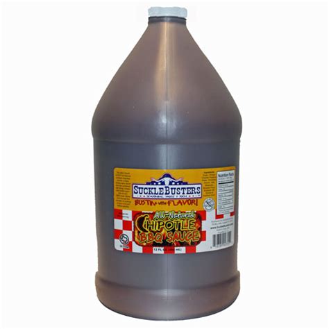 Chipotle Bbq Sauce Gallon Bulk Bold Hot Chipotle