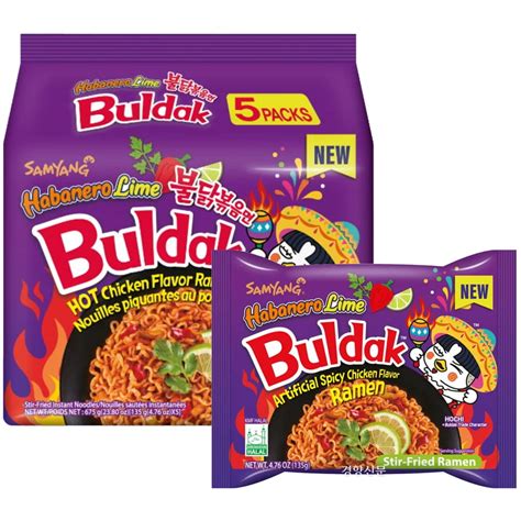 Koreański Błyskawiczny Makaron Instant Ramen Hot Kurczak Buldak