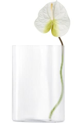 Glass Short Mist Vase By Nude Glass On Sale