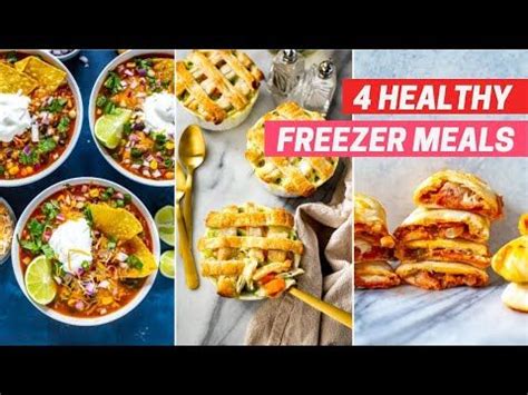 30 healthy make ahead freezer meals – Artofit