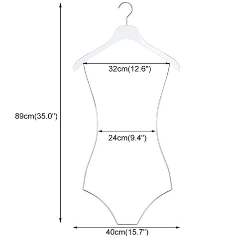 White Wooden Body Shape Bikini Display Hanger For Lingerie Bathing Suit Lindon Co Ltd