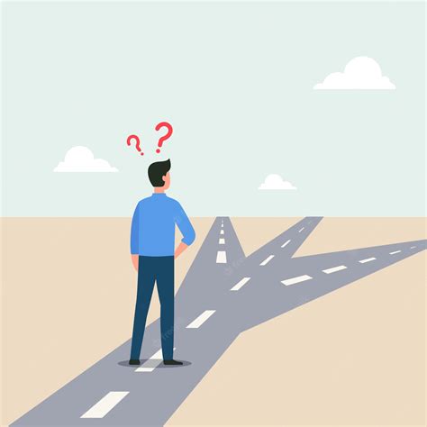 Toma de decisiones empresariales para elegir el camino correcto hacia