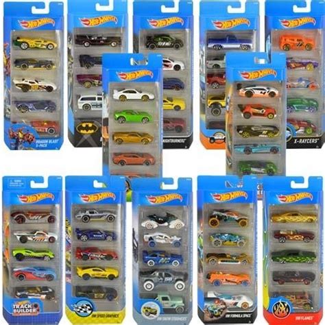 Hot Wheels Pak Zestaw Samochod W Auta Metalowe