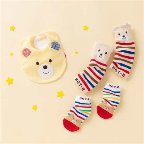 ミキハウス ホットビスケッツMIKIHOUSE HOT BISCUITS 顔ドン 小物ギフトセットクリアケース付きの通販はau PAY マーケット Brand Square by