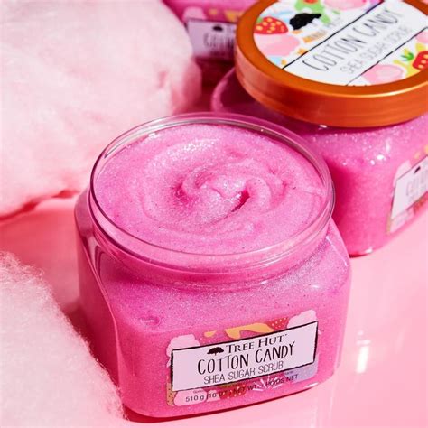 Tree Hut Cotton Candy Shea Sugar Exfoliating And Hydrating Body Scrub 18