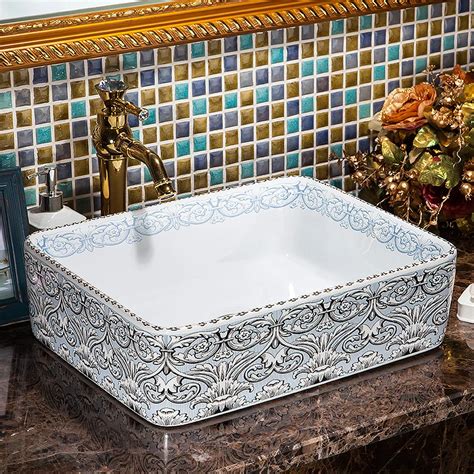 Buy Artistic Porcelain Handmade Porcelain Lavabo