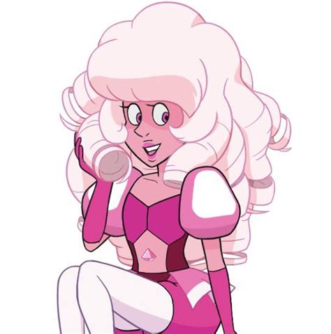 Pink Diamond with Rose Quartz Hair : r/stevenuniverse