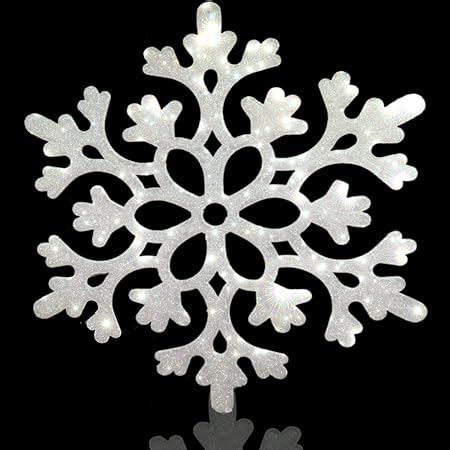 Amazon 8 Pieces Large Snowflakes Extra Large Outdoor Christmas