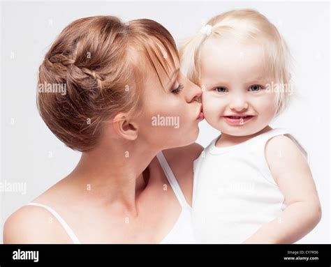 Happy Mother And Baby Stock Photo Alamy