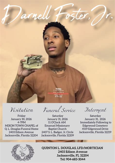 Funeral and Memorial Services at Q L Douglas Funeral Home 38