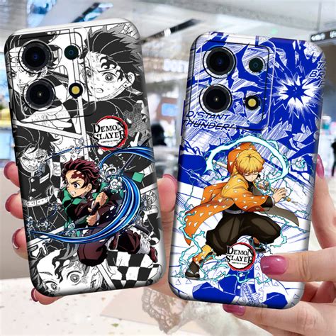 Jual Custom Case Infinix Hot 20 5G 30 30i 30 Play Anime Demon Slayer Series Shopee Indonesia