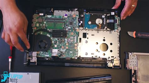 Dell Inspiron Disassembly Hard Drive Motherboard Cpu