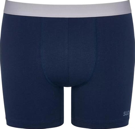 Sloggi Men Go Abc Heren Short Met Lange Pijpjes 2 Pack Navy 00ra